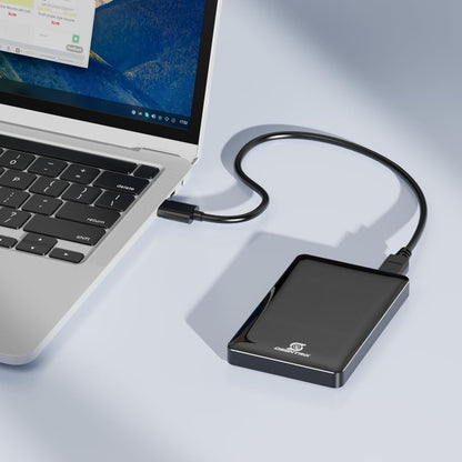 OSENTRiX O1-BK 1 TB USB 3.0 Tragbare externe Festplatte im Taschenformat (für Windows, MacOS, Xbox, PS)
