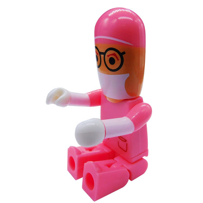 Krankenschwester &amp; Chirurg 64GB USB-Stick Speichersticks (Pink mit weißer Hand)