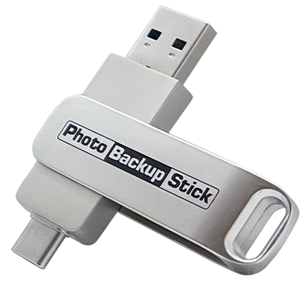 Photo Backup Stick for Android (128GB) - Back Up Photos and Videos from Android Phones & Tablets