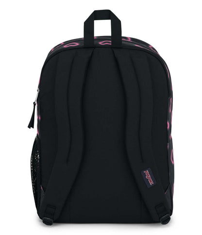 JanSport Laptop Backpack - Computer Bag with 2 Compartments, Ergonomic Shoulder Straps, 15” Laptop Sleeve, Haul Handle - Book Rucksack - Strawberry Shower