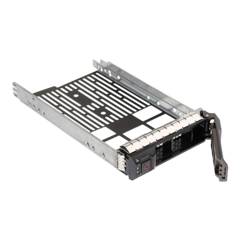 SZMYX 2 Stück 3,5" 0F238F SAS SATA SATAu Festplattenrahmen, kompatibel mit DELL PowerEdge R710 R610 R515 R510 R415 R410 R320 R310 T710 T610 0F238F F238F X968D 0X968D G302D 0G302D