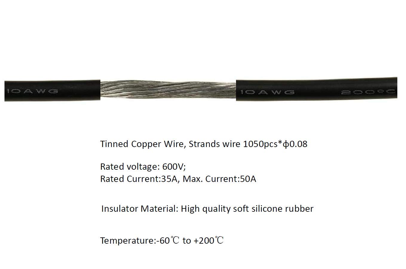 Solarmodul-Steckverbinder 10AWG, kompatibel mit MC-4 Solarstecker auf SAE-Adapter, PV-Verlängerungskabel für Wohnmobil- und Wohnwagen-Solarmodule, Batterieladegerät-Set mit zwei SAE-zu-SAE-Adaptern mit umgekehrter Polarität