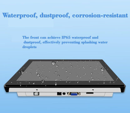 RIUIIN 13,3-Zoll-Open-Frame-Touchscreen-Monitor, 1920 x 1080 Pixel Auflösung, 16:9 Seitenverhältnis, wasserdicht, VESA- und Panelmontage, für Kiosksysteme, Automatisierung, POS-Systeme, Verkaufsautomaten, HMI und Digital Signage, 24/7-Betrieb