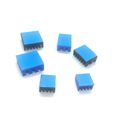 Raspberry Pi 4b Kühlkörper, Raspberry Pi Kühlkörper aus Aluminium mit wärmeleitendem Klebeband für Raspberry Pi 4 Modell B