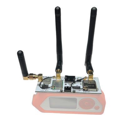 Sacred Labs FlipMods Ultra V3 ESP32/NRF24/CC1101 3-in-1 WLAN-Entwicklungsboard für Flipper Zero GPIO – mit Marauder, Antennen, USB-C-Anschluss und Micro-SD-Kartensteckplatz