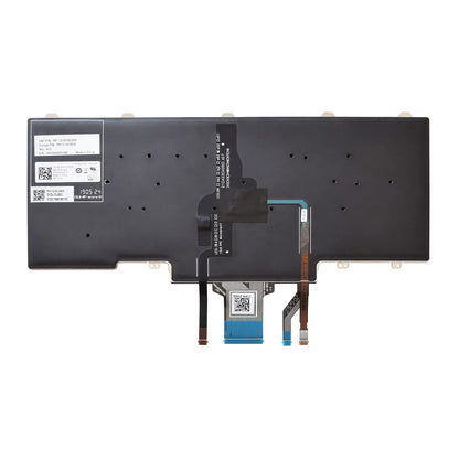 SUNMALL Tastatur mit Hintergrundbeleuchtung, kompatibel mit Dell Education (Latitude) E5450, E5470, E5480, E7450, P40G, E7470, E7480, Latitude 14, 5480, 5488, 5490, 5491, 7480, 7490 mit Mauszeiger (US-Layout)