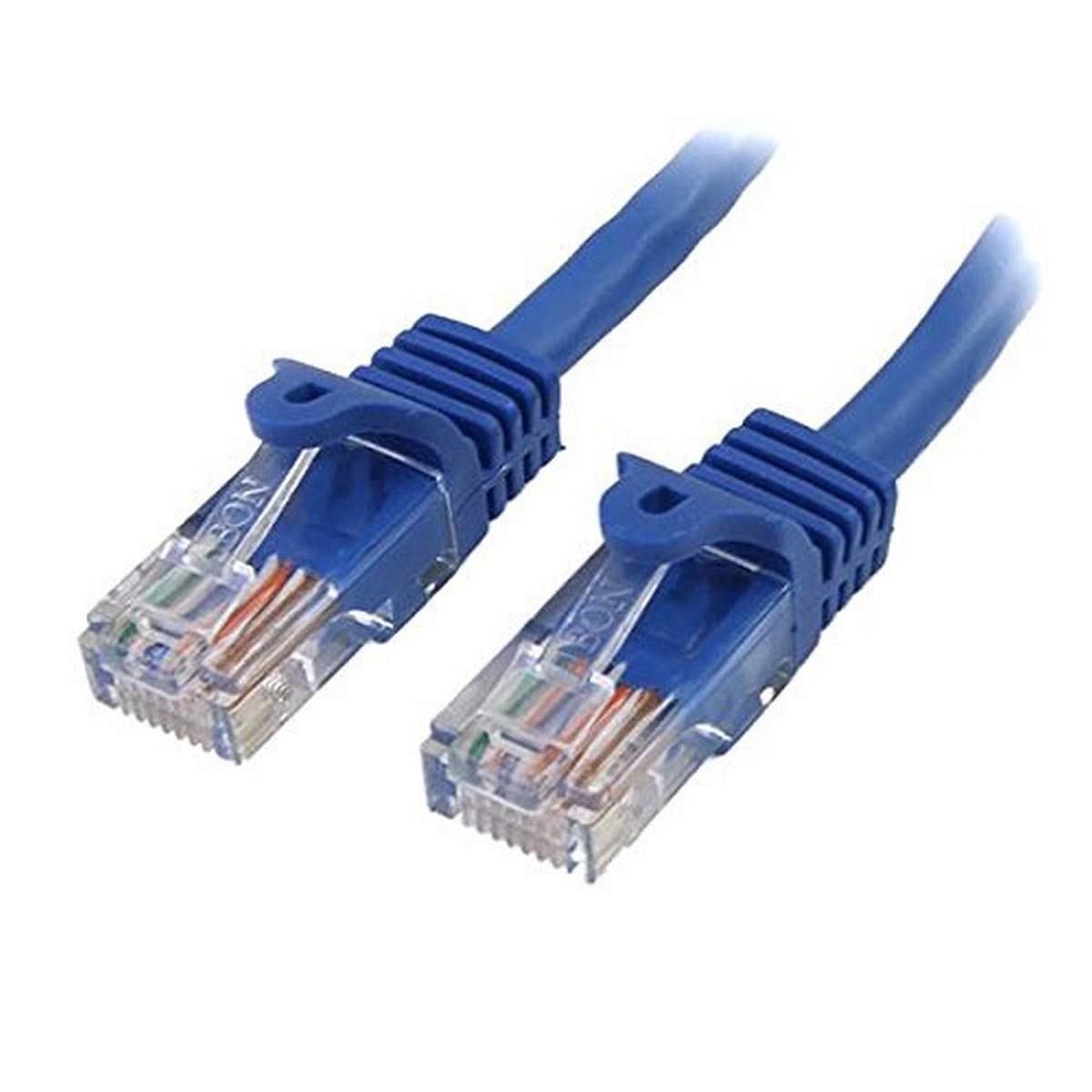 StarTech.com Cat5e Ethernet-Kabel 3 m – Blau – Patchkabel – Knickfreies Cat5e-Kabel – Netzwerkkabel – Ethernet-Kabel – Cat 5e-Kabel – 3 m