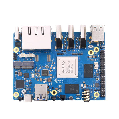 Orange Pi 5 Plus 16GB Rockchip RK3588 8-Kern 64-Bit Einplatinencomputer, 2,4 GHz Frequenz, 8K-Videodekodierung, Open Source Entwicklungsboard, läuft mit Orange Pi OS, Android, Debian, Ubuntu (OPi 5 Plus 16G)