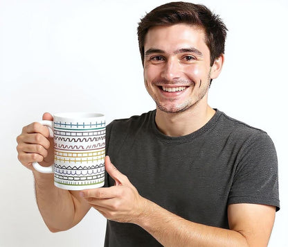 Pure Compression Kaffeetasse mit versteckter Botschaft „Fuck This Shit“ (325 ml) – Scherzartikel für Männer und Frauen