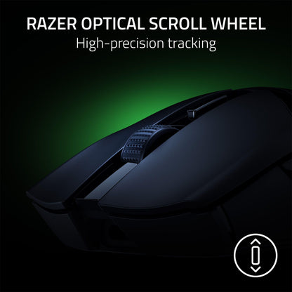 Razer Cobra HyperSpeed ​​Kabellose Gaming-Maus: 9 anpassbare Bedienelemente – RGB-Beleuchtung – Optisches Scrollrad – Optische Schalter – Gen-4-26K-Sensor – 2,4 GHz, Bluetooth &amp; USB-C – Bis zu 170 Stunden Akkulaufzeit