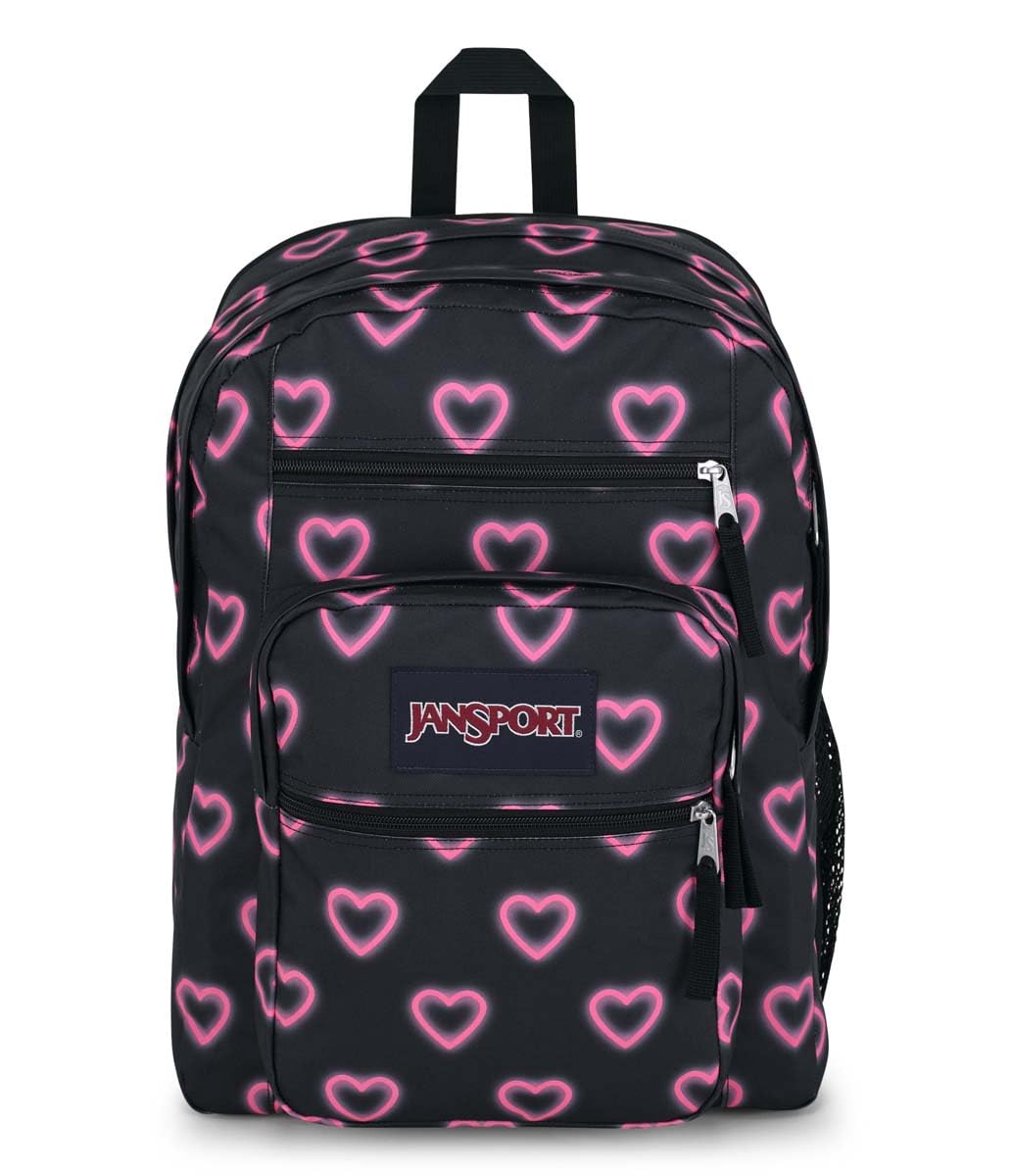 JanSport Laptop Backpack - Computer Bag with 2 Compartments, Ergonomic Shoulder Straps, 15” Laptop Sleeve, Haul Handle - Book Rucksack - Strawberry Shower