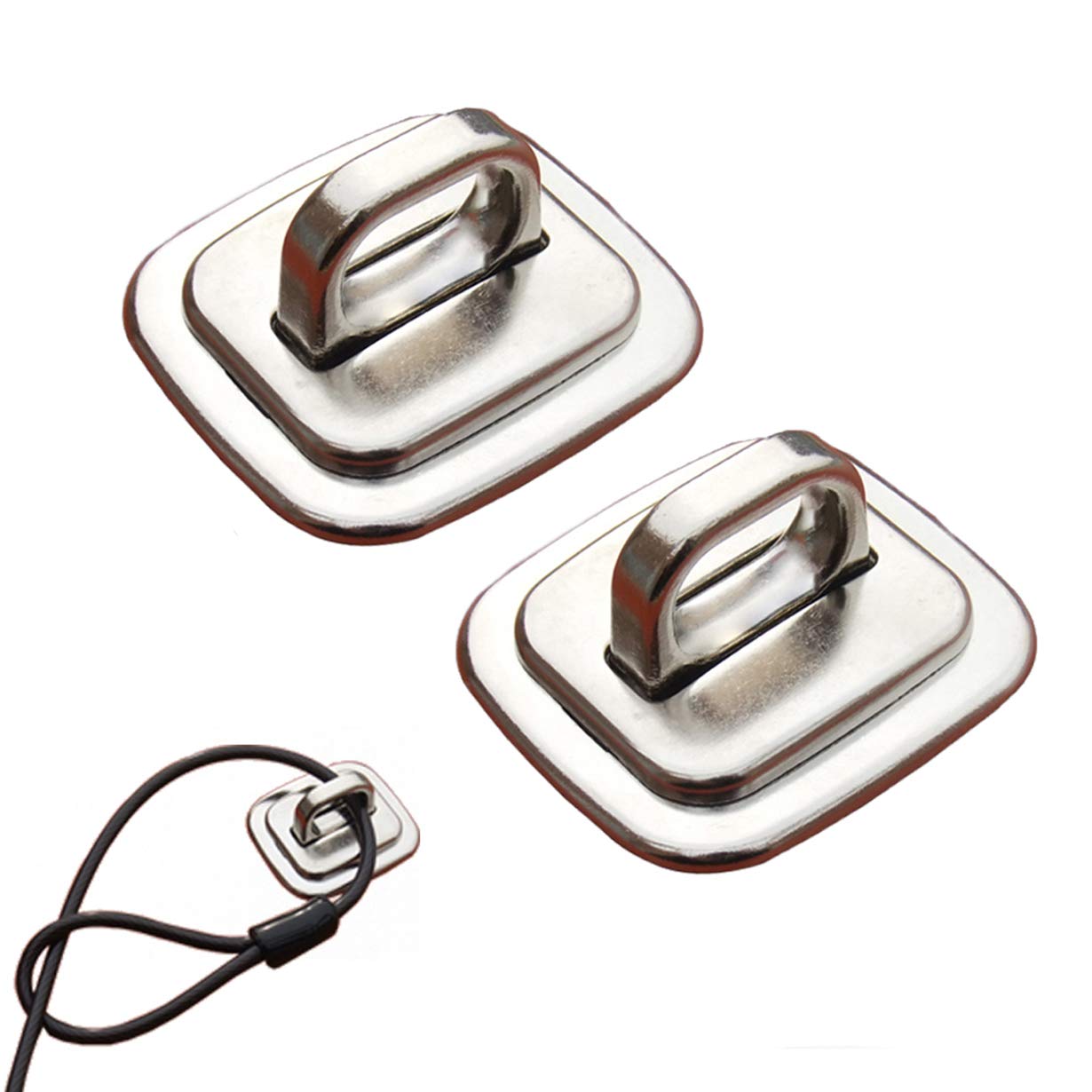 Sicherheitsanker-Grundplatte für Schlüssel- oder Zahlenkabelschlösser, Tischmontage-Ankerzubehör für Kabelschlösser