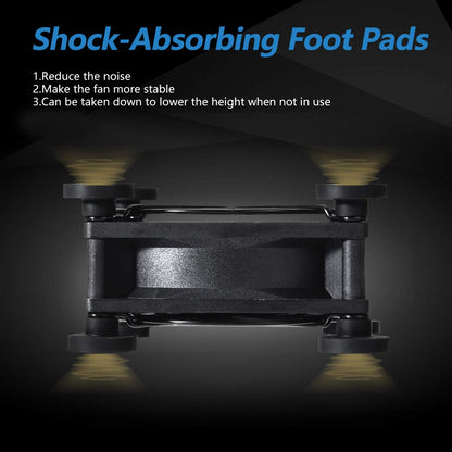 Quiet 80mm USB Fan, 5V USB Portable Cooling Fan for Flat Panel Xbox DVR PlayStation Router TV Receiver Computer Cabinet Cooler