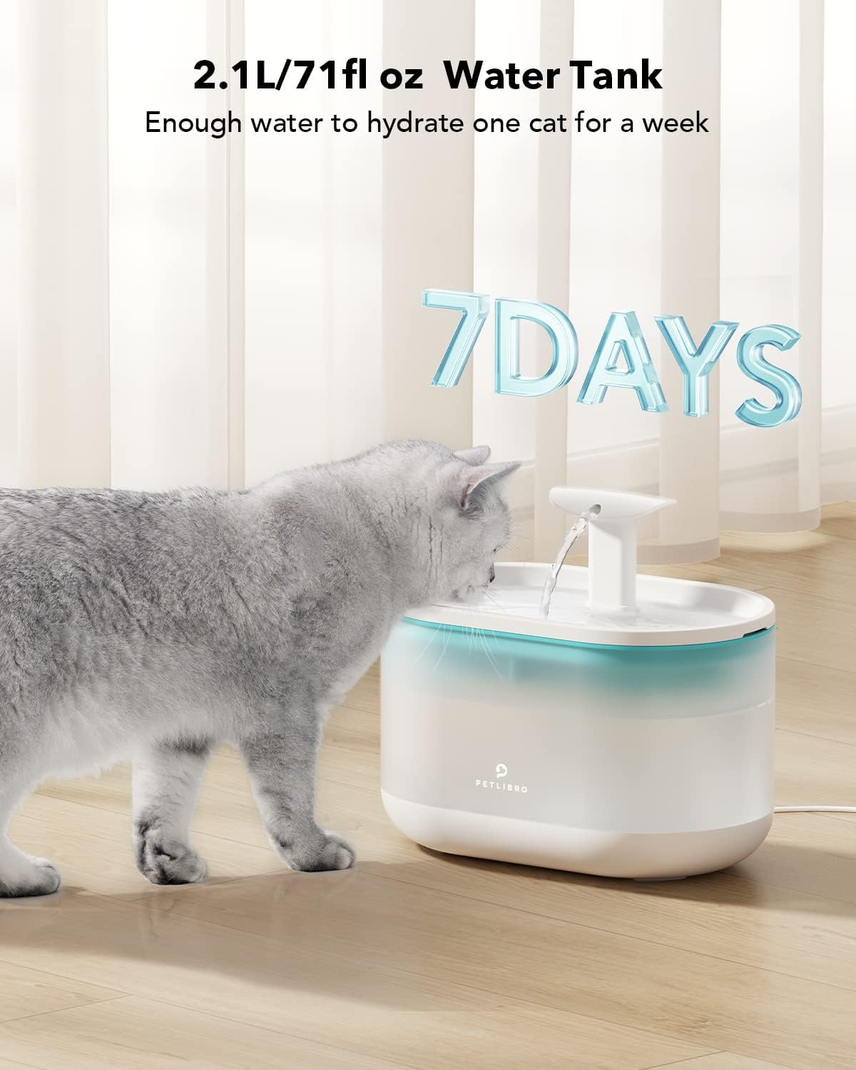 PETLIBRO Ersatzpumpe für Katzenbrunnen, superleise Pumpe für Haustierbrunnen und Hunde-Wasserspender PLWF002. Besuchen Sie den PETLIBRO-Shop. 