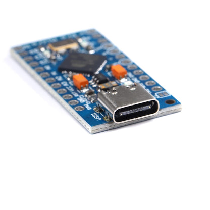 Teyleten Robot Type-C Pro Micro Atmega32U4 5V 16MHz Modulplatine Micro USB Pro Micro Entwicklungsboard Mikrocontroller 3 Stück