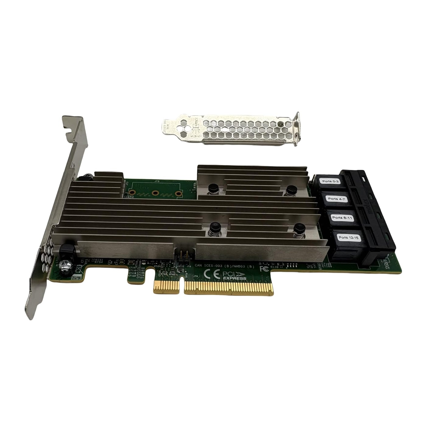 SXTAIGOOD SAS9305-16i SATA SAS 16 Port HBA 12Gbs RAID Controller Card Host Bus Adapter PCIe 3.0 x8 IT-Mode 05-25703-00 Card 9305-16i+4 * 8643 SATA Cable