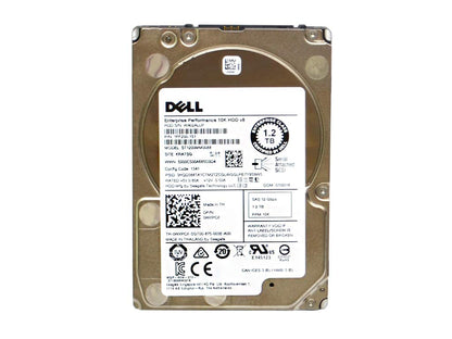 Seagate 1,2 TB HDD 10.000 U/min 2,5" 12 Gbit/s SAS Festplatte Modell: ST1200MM0088 DP/N: WXPCX