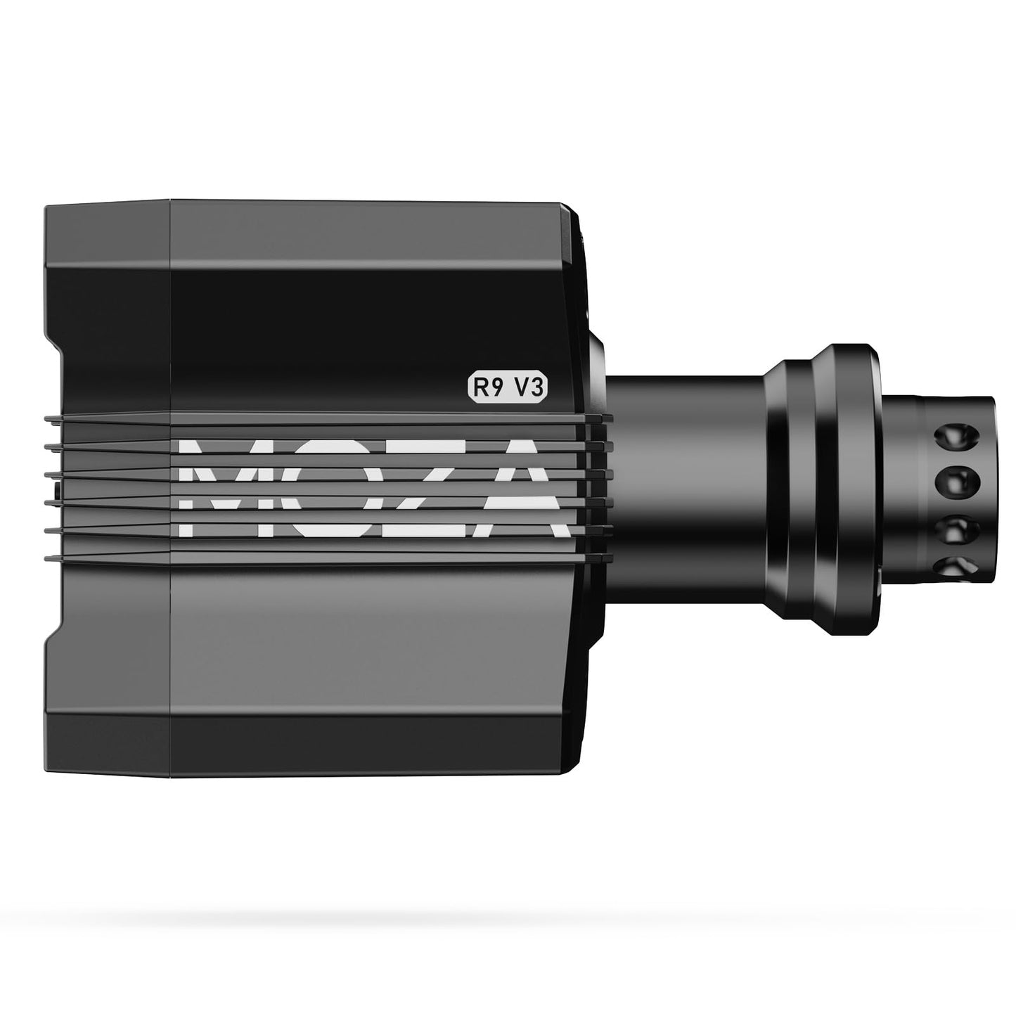 MOZA R9 V3 Direktantrieb-Servomotor-Lenkradbasis für Rennsimulationen, 9 Nm Force-Feedback-Lenkradbasis, anpassbarer Standalone-Lenkradbasis-Simulator für PC-Rennspiele, schwarz