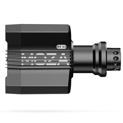 MOZA R9 V3 Direktantrieb-Servomotor-Lenkradbasis für Rennsimulationen, 9 Nm Force-Feedback-Lenkradbasis, anpassbarer Standalone-Lenkradbasis-Simulator für PC-Rennspiele, schwarz