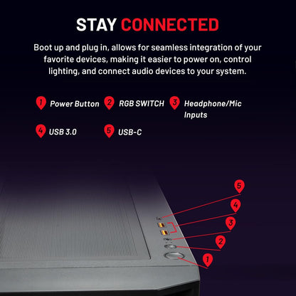 Skytech Gaming Rampage Desktop-PC, Ryzen 7 7800X3D 4,2 GHz (5 GHz), NVIDIA RTX 5070 Ti 16 GB, 1 TB Gen4 NVMe SSD, 32 GB DDR5 RAM 5600 RGB, 850 W Gold ATX 3 Netzteil, 360 mm ARGB AIO-Wasserkühlung, WLAN, Windows 11