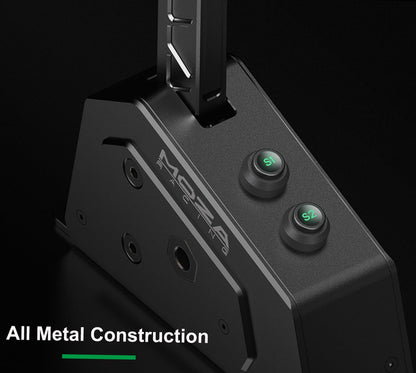 MOZA SGP Sequential Shifter PC USB Racing Simulator Joysticks, vielseitiger Multifunktionsgriff, berührungsloser Hall-Sensor, individuelle Einstellmöglichkeiten, dynamische RGB-hintergrundbeleuchtete mechanische Tasten