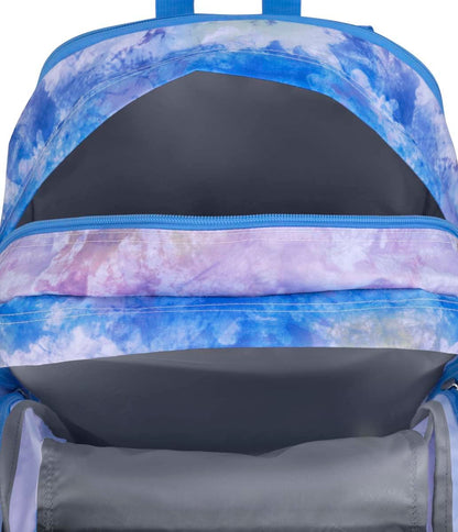 JanSport Laptop Backpack - Computer Bag with 2 Compartments, Ergonomic Shoulder Straps, 15” Laptop Sleeve, Haul Handle - Book Rucksack - Strawberry Shower