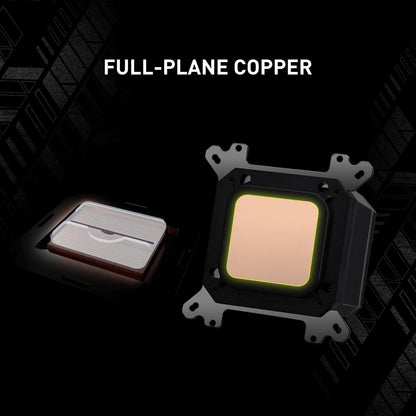 MSI MAG CORELIQUID A15 240 – AIO ARGB CPU-Flüssigkeitskühler – 240-mm-Radiator – LGA 1851-kompatibel – Zwei 120-mm-ARGB-PWM-Lüfter, Schwarz