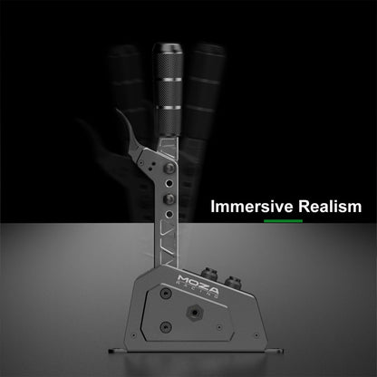 MOZA SGP Sequential Shifter PC USB Racing Simulator Joysticks, vielseitiger Multifunktionsgriff, berührungsloser Hall-Sensor, individuelle Einstellmöglichkeiten, dynamische RGB-hintergrundbeleuchtete mechanische Tasten
