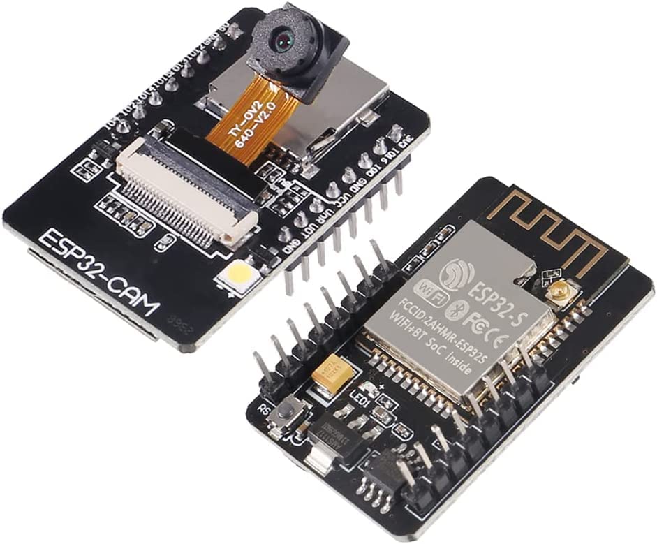 1PCS ESP32-CAM-MB, ESP32-CAM WiFi Bluetooth Board ESP32-CAM-MB Micro USB to Serial Port CH340G with OV2640 2MP Camera Module Dual Mode Compatible with Arduino IDE Arduino Raspberry Pi