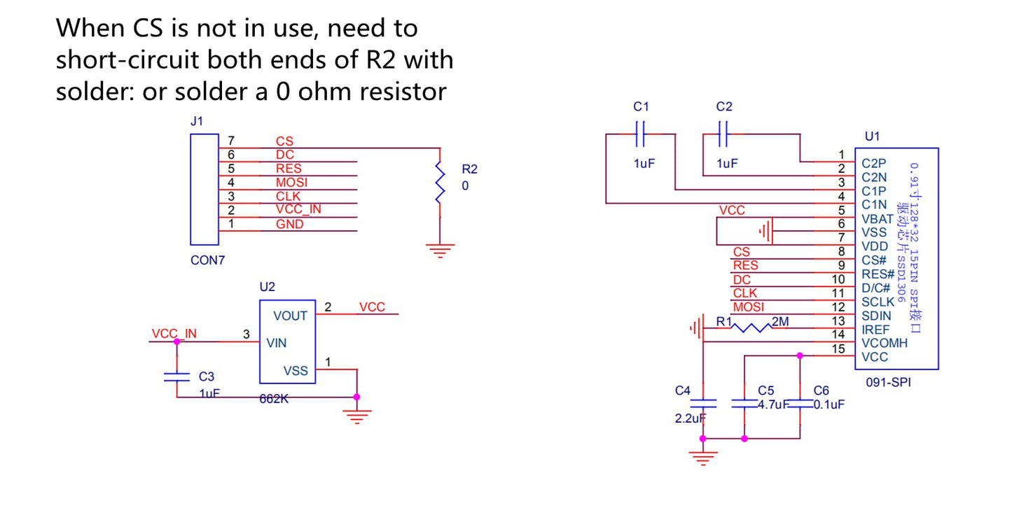 Teyleten Robot 0.91 inch OLED LCD Display Module SSD1306 IIC 128x32 LCD OLED Screen 3.3V~5V 4PIN for Arduino White 5PCS