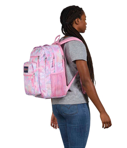 JanSport Laptop Backpack - Computer Bag with 2 Compartments, Ergonomic Shoulder Straps, 15” Laptop Sleeve, Haul Handle - Book Rucksack - Strawberry Shower