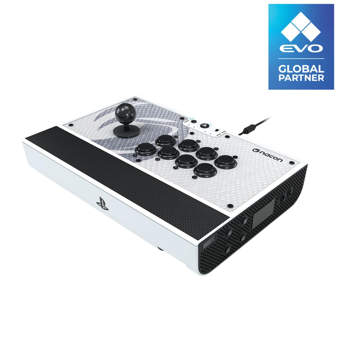 NACON Daija Arcade Fight Stick – Offiziell lizenziert für PlayStation PS5, PS4 und Windows 10 | 11 PC