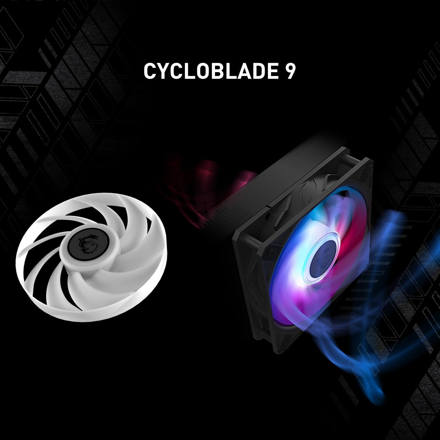 MSI MAG CORELIQUID A15 240 – AIO ARGB CPU-Flüssigkeitskühler – 240-mm-Radiator – LGA 1851-kompatibel – Zwei 120-mm-ARGB-PWM-Lüfter, Schwarz