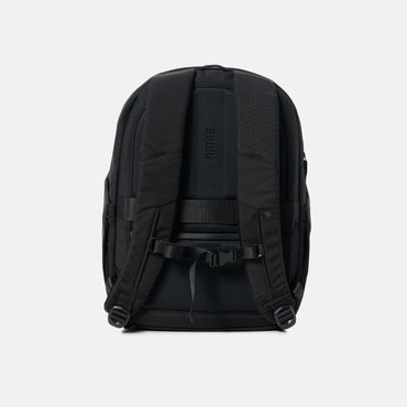 Ridge Commuter Pro Rucksack – Wetterfeste Laptoptasche aus 840D Ballistic Nylon, passend für 16-Zoll-Laptops, Reiserucksack mit Technik-Organizer (Königsschwarz)