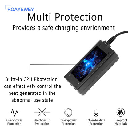 ROAYEWEY USB Typ C Ersatz-Ladegerät für 45-W-Chromebooks, kompatibel mit HP Chromebook 14 x360, USB-C-Netzteil