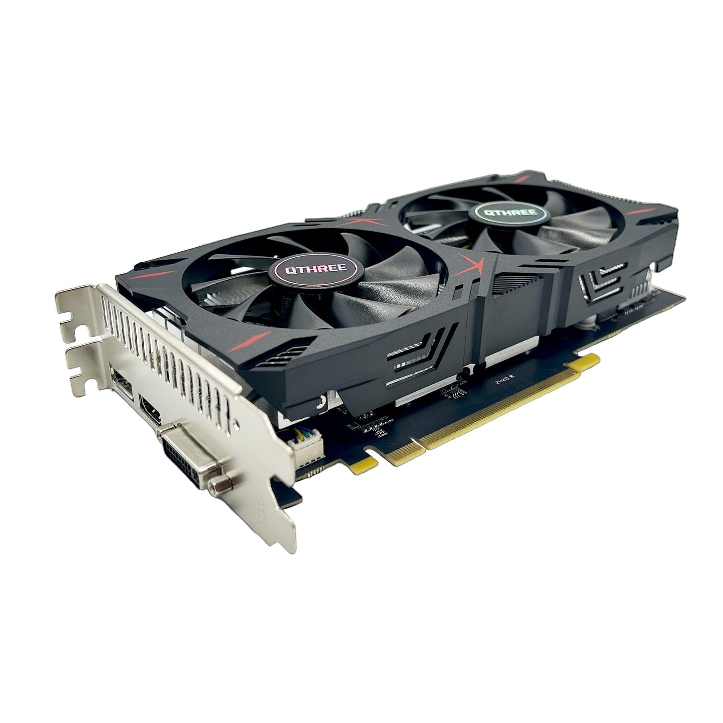QTHREE GeForce GTX 960 4GB Grafikkarte, GDDR5 128-Bit, DP, HDMI, DVI, Videokarte für PC, Computer-GPU, PCI Express x16