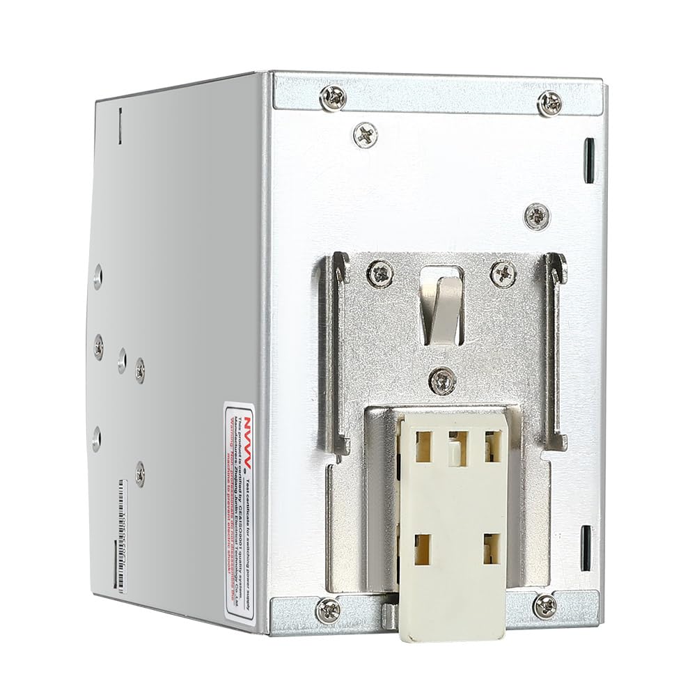 NDR-480-24 24VDC 20 Amp 480W Industrie-DIN-Schienennetzteil mit integrierter aktiver PFC-Funktion Silber+Blau