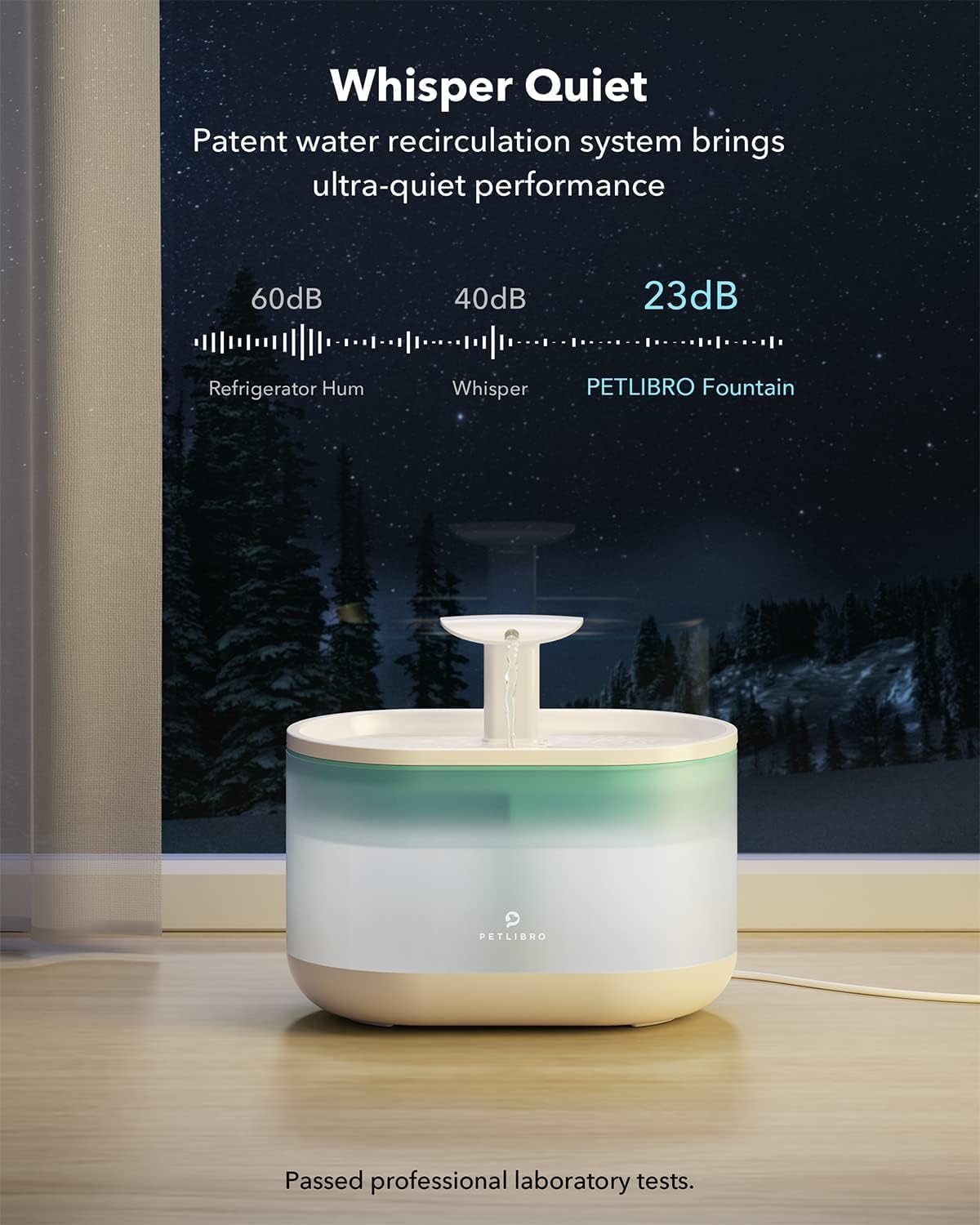 PETLIBRO Ersatzpumpe für Katzenbrunnen, superleise Pumpe für Haustierbrunnen und Hunde-Wasserspender PLWF002. Besuchen Sie den PETLIBRO-Shop. 