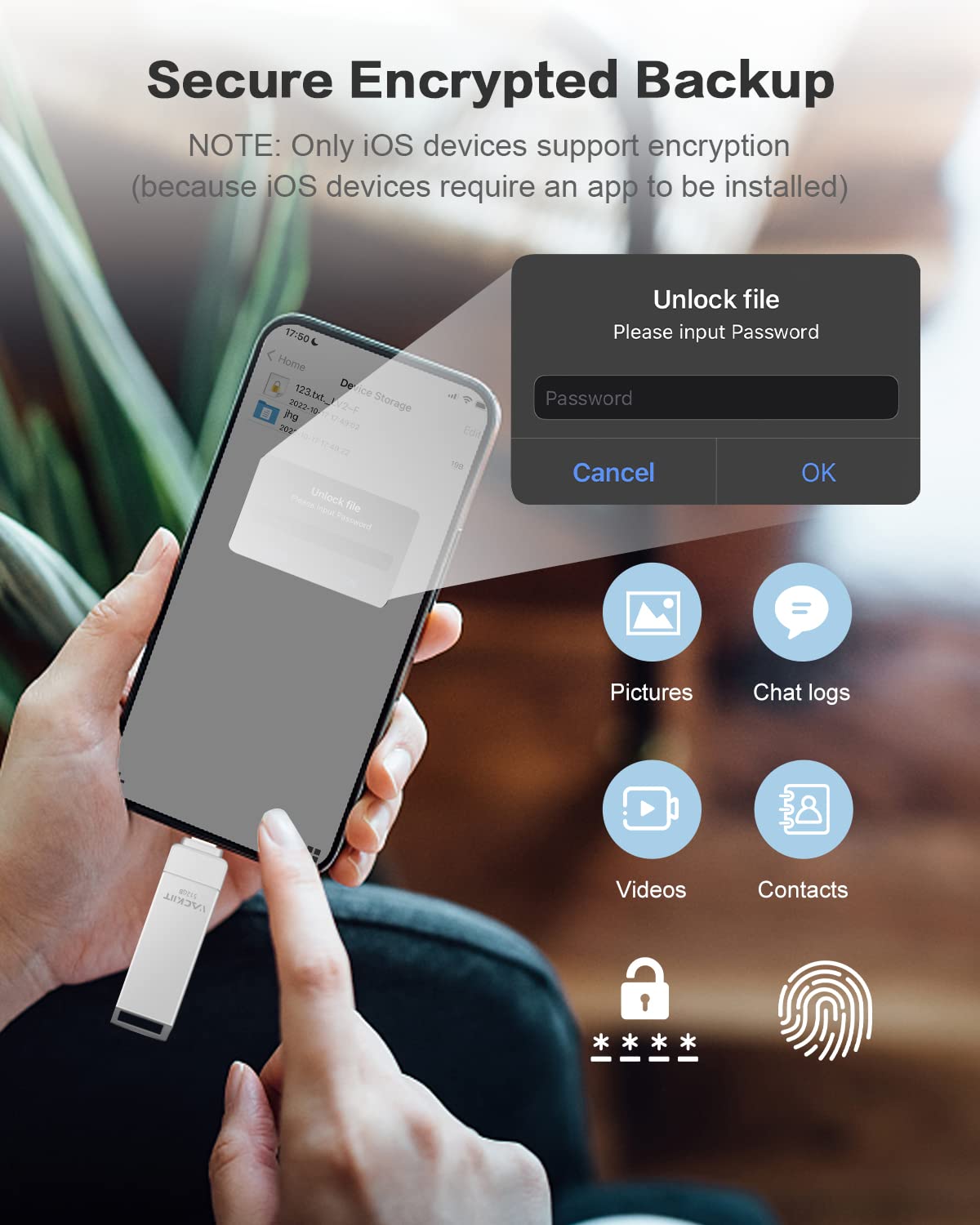 MFi-zertifizierter 512-GB-USB-Stick 3.0 High Speed ​​3ni1, externer Speicher, kompatibel mit iPhone/PC/iPad/Android/weiteren Geräten für Foto- und Videoübertragung, Speicherung und Datensicherung (512-Silber)