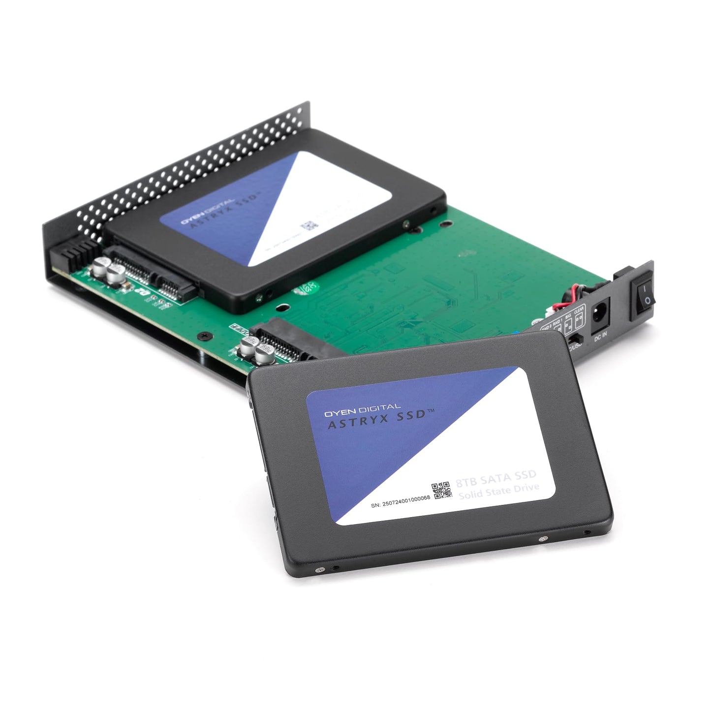 Oyen Digital Astryx 8TB 3D TLC NAND 2,5" SATA III Internes Solid-State-Laufwerk (SSD)