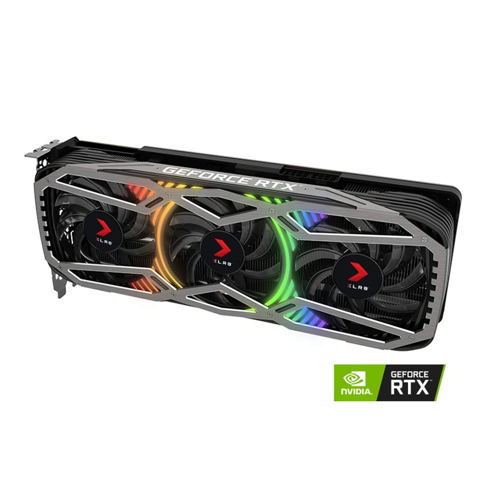 PNY GeForce RTX 3090 24GB XLR8 Gaming REVEL EPIC-X RGB Triple Fan Graphics Card (Renewed)