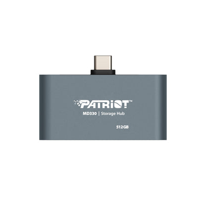 Patriot Memory MD330 512GB Flash-Laufwerk-Speicherhub USB 3.2 Gen 1: HDMI/USB-PD - PMD512GH013