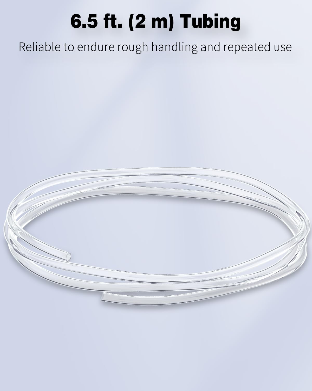 Pawfly Aquarium-Luftschlauch, 2 Meter (6,5 Fuß), Standard 3/16"-Aquariumschlauch für Aquarien-Luftpumpen, flexibler, knickfester PVC-Schlauch für Aquarien, Gärten, Terrarien und Teiche