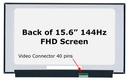 SCREENARAMA New Screen Replacement for Dell Inspiron 15 3520 P112F (FHD 40pin 144Hz IPS) LCD LED Display with Tools and Tape