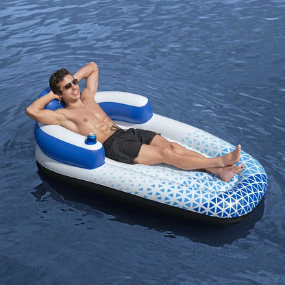 Bestway Hydro Force Matelas Gonflable 183x97 cm Bleu