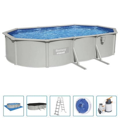 Piscine Bestway Hydrium Frame ovale 610x360x120 cm
