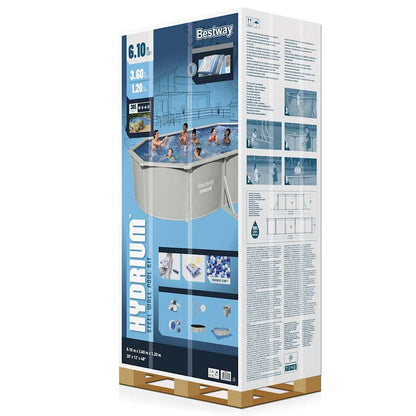 Piscine Bestway Hydrium Frame ovale 610x360x120 cm