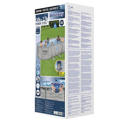 Bestway Power Steel Swim Vista Series Pool Set 549x274x122 cm