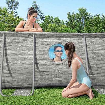 Power Steel Pool-Set 488x305x107 cm
