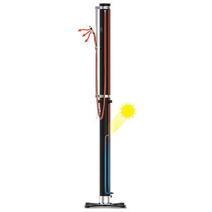 Bestway Gartendusche Solar Flow Schwarz 20 L